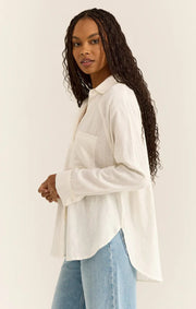 Z Supply Top Perfect Linen Top