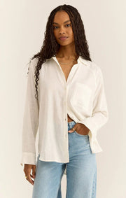 Z Supply Top White / XS Perfect Linen Top