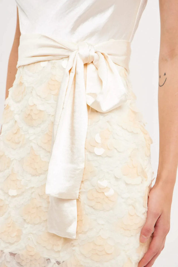 Endless Rose Dress Sequin Scallop Mini Dress