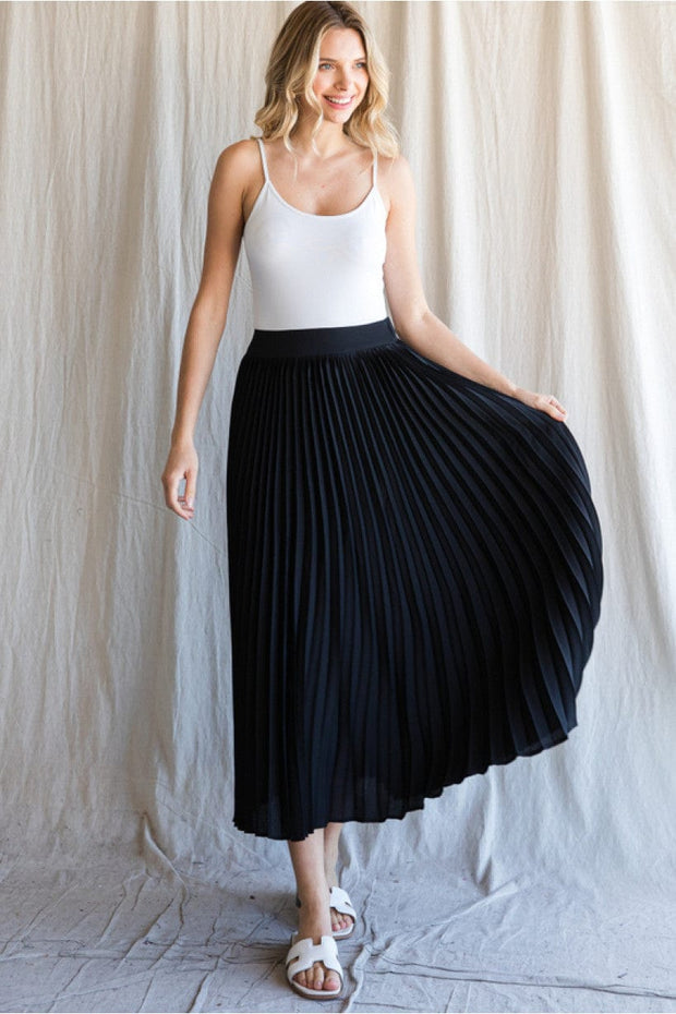 Jodifl Skirt Black / Small Rylee Pleated Skirt