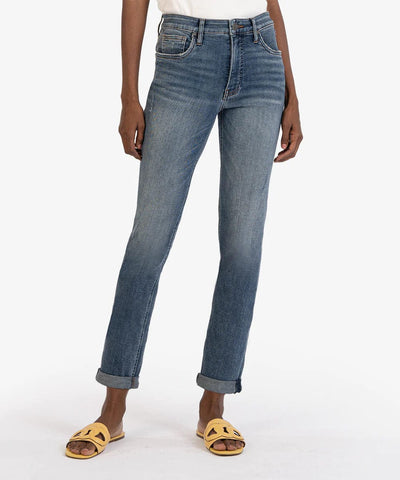 KUT from the Kloth Denim Cleanse Wash / 0 Rachael Fab AB Mom Jeans (Cleanse Wash)