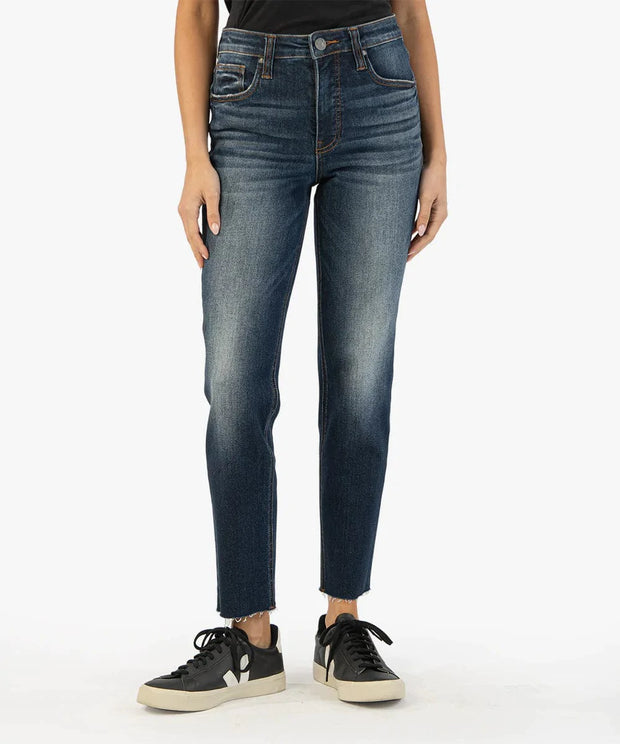 KUT from the Kloth Denim Management Wash / 0 Rachael High Rise Long Inseam