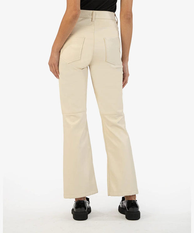 KUT from the Kloth Pants Ellery Faux Leather Ankle Flare