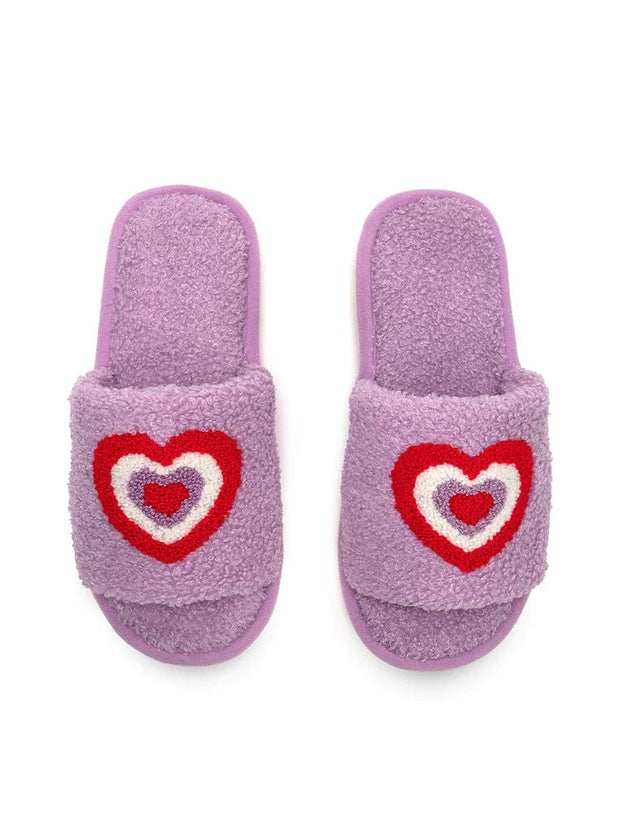 Living Royal Slippers Hearts Slide / Small/Medium 5-8 Slide Slippers