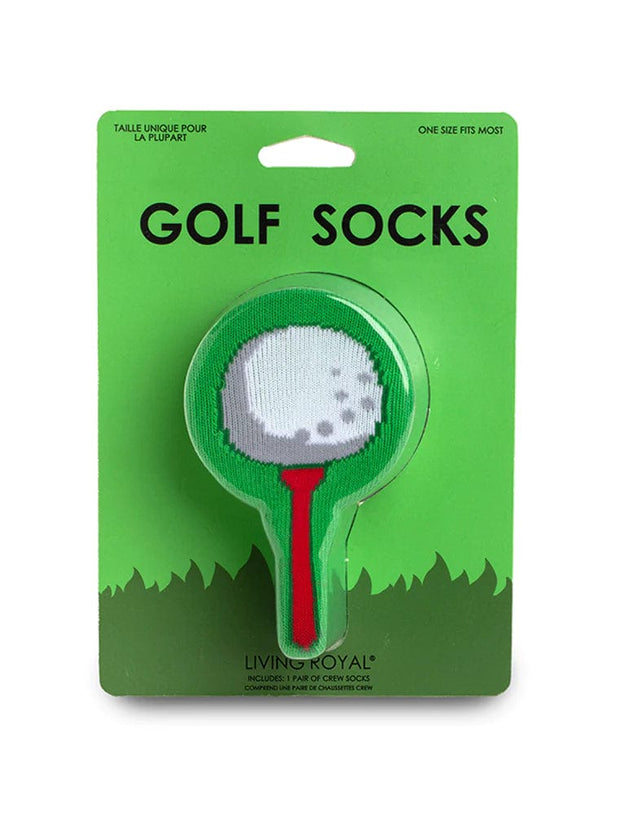 Living Royal Socks Golf 3D Crew Socks