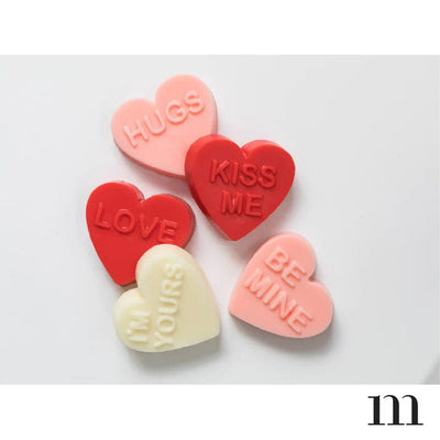 Mixture Soap Valentine Candy Heart Soap Set
