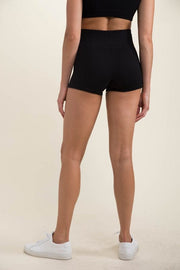 Mono B Biker Shorts Ribbed Seamless High-Waist Shorts