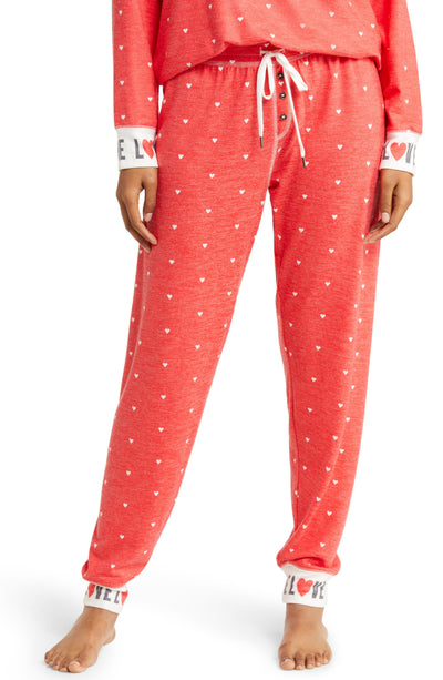 PJ Savage Pajama Pants Cherry Red / Small Cozy Love Pajama Pants