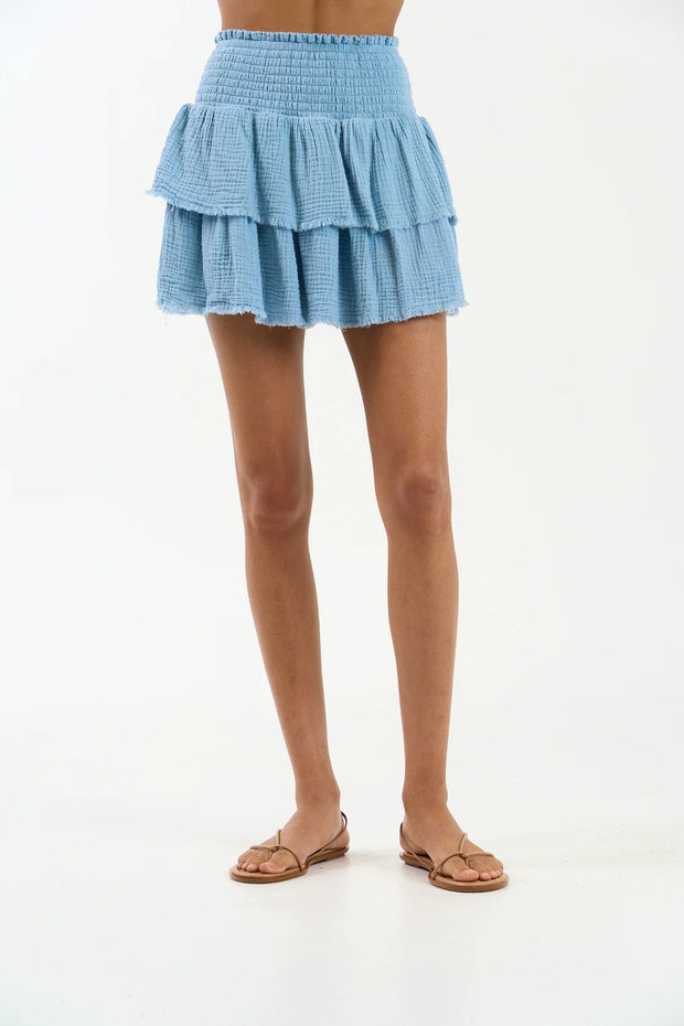Sundays Skirt Dusty Blue / Small Lara Skirt