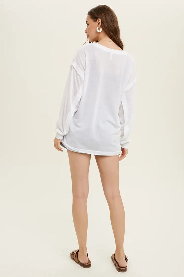 Wishlist Apparel Top Greta Knit Top