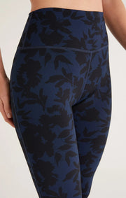 Z Supply Leggings Go For It Floral 7/8 Legging